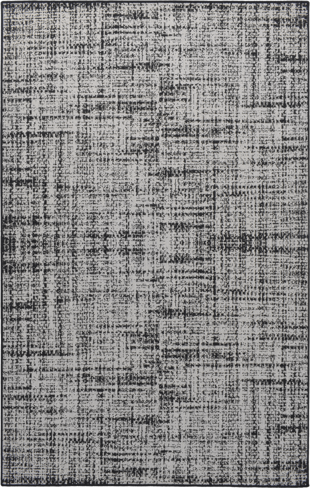 Warp Textured Stripe MiracleRug – Neutral Rug for Layered Decors