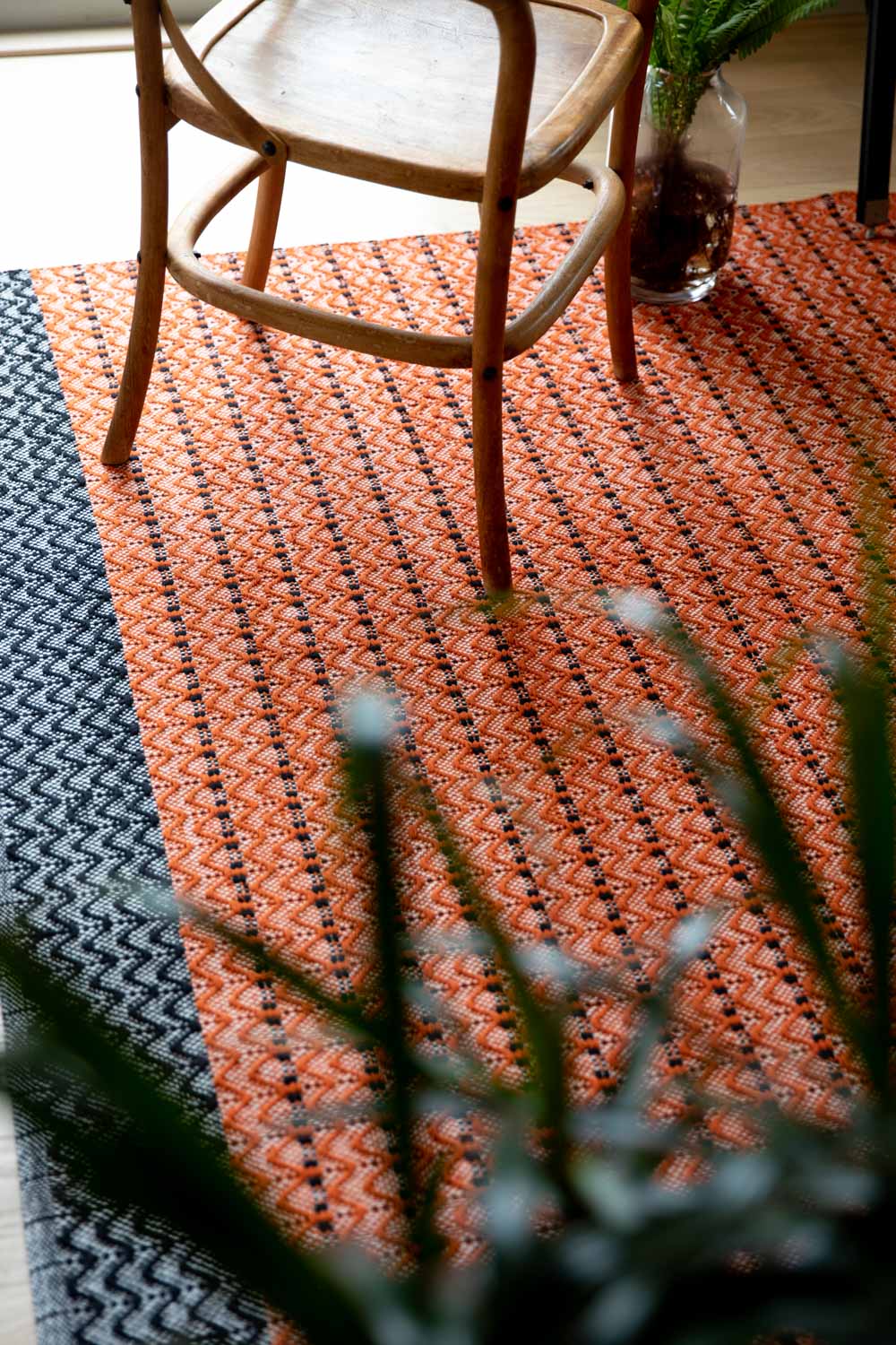 Dune Cotton Rug - Orange