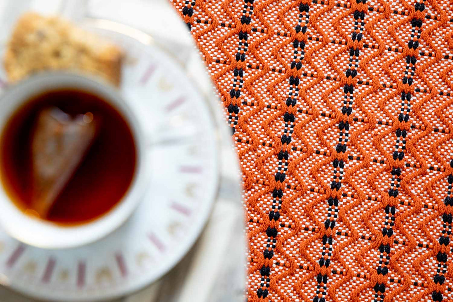 Dune Cotton Rug - Orange