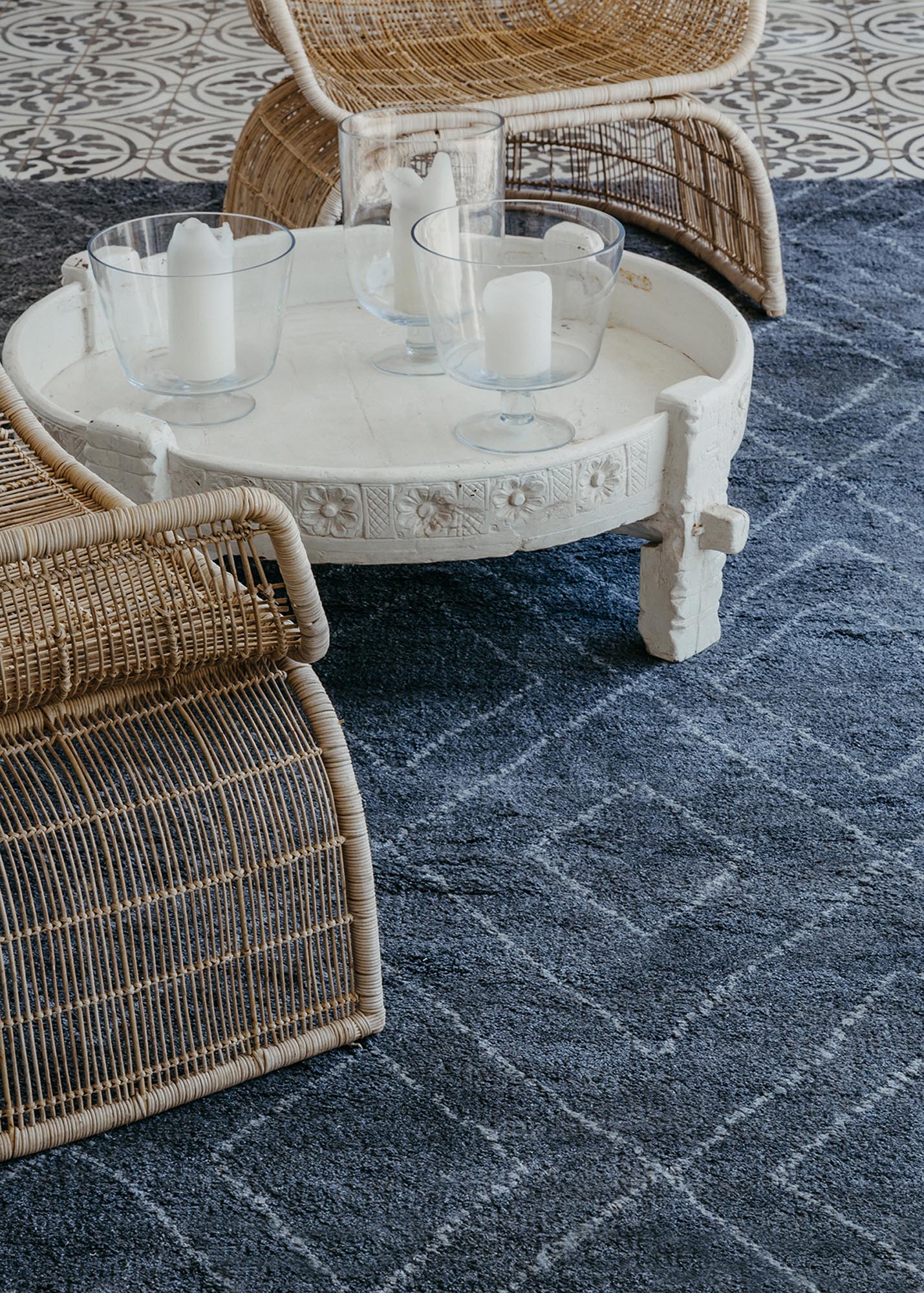 Lingala Dark Outdoor Rug
