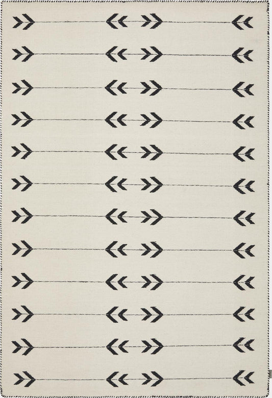 Quiver Scandinavian Handwoven 100% Wool Rug