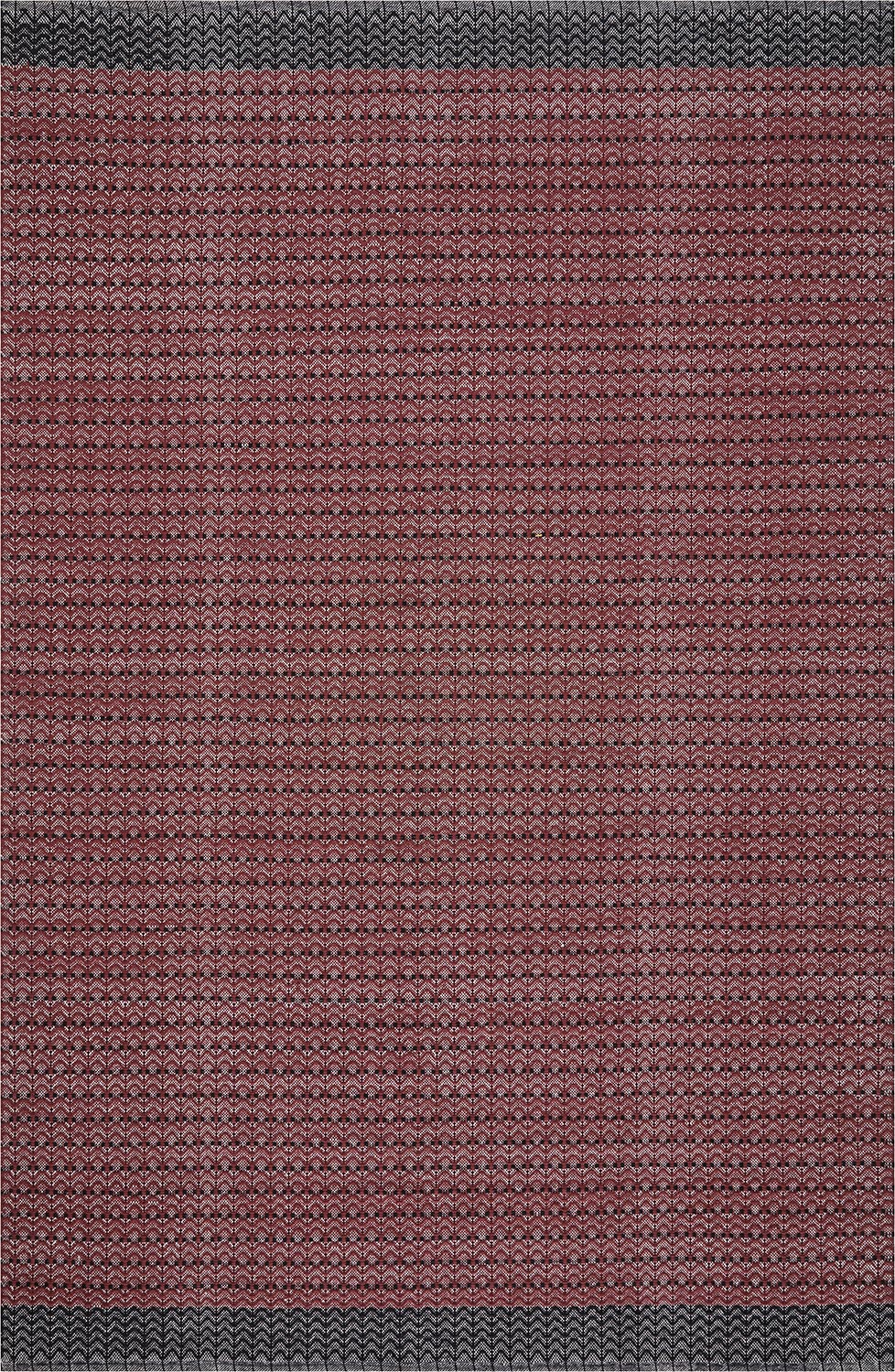 Dune 100% Cotton Rug - Wine