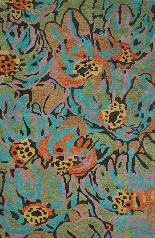 YUDU Harmony Handwoven 100% Wool Rug