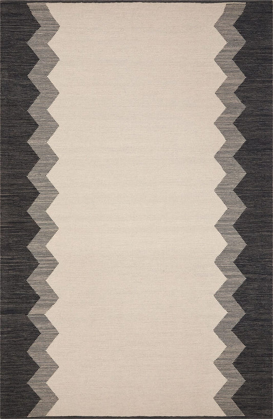 Max Zig-Zag Handwoven 100% Cotton Rug