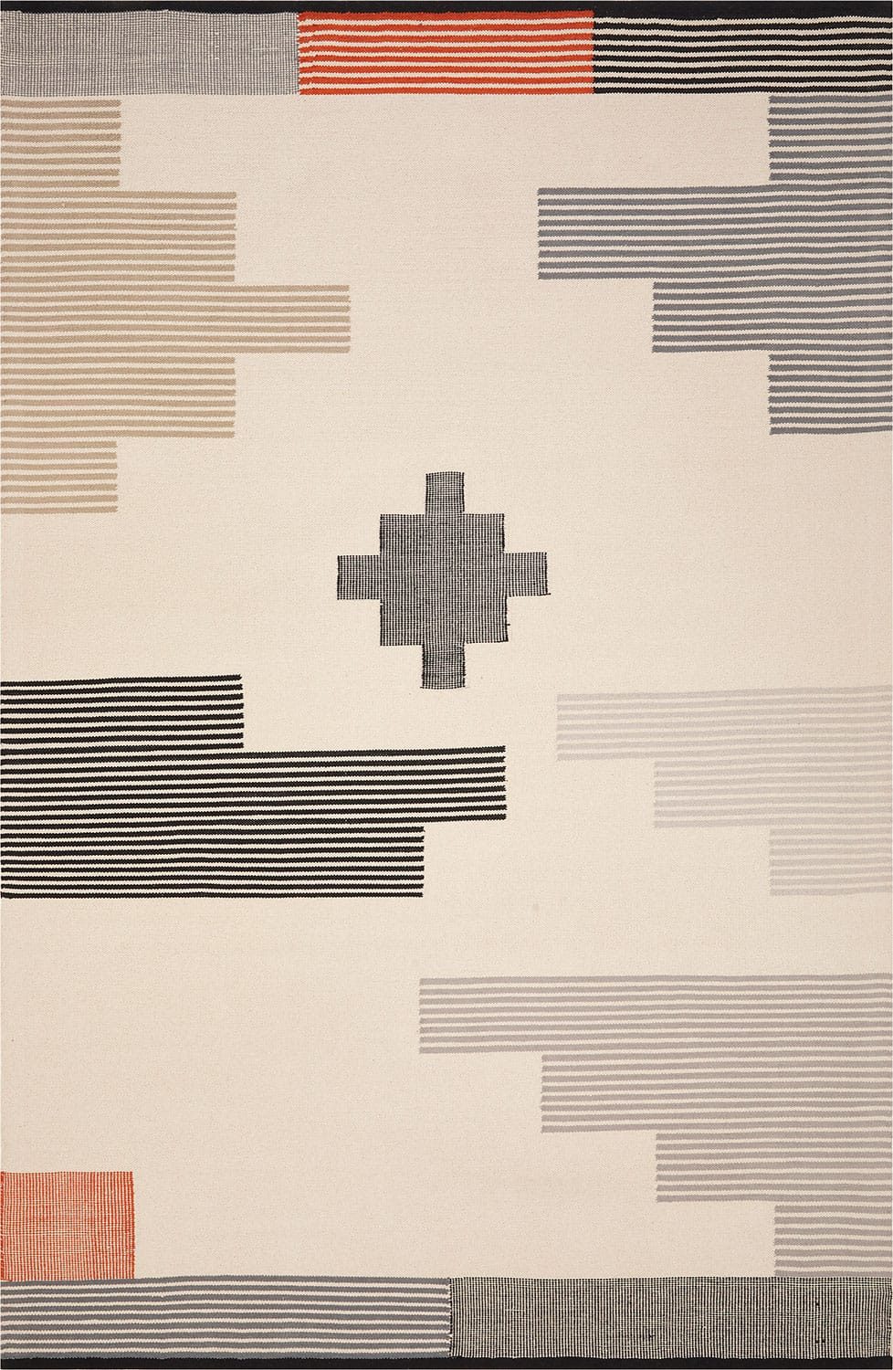 Nyala Scandinavian Handwoven 100% Cotton Rug