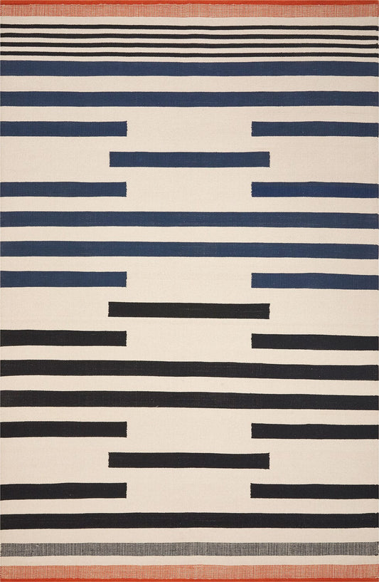 Themba Statement Handwoven 100% Cotton Rug