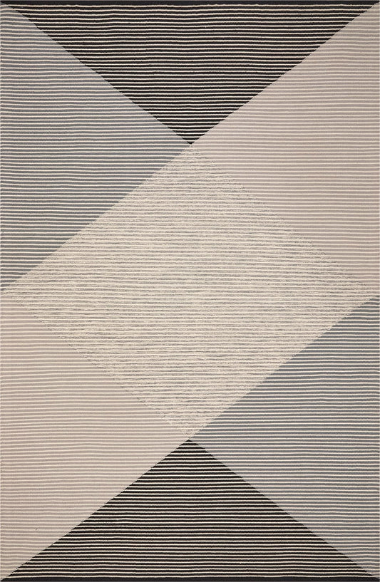 Thula Geometric Handwoven 100% Cotton Rug