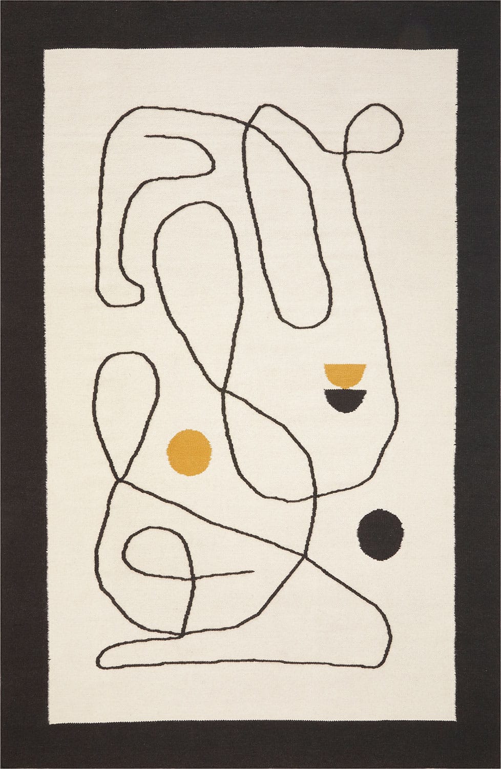 YUDU Village Handwoven 100% Wool Rug